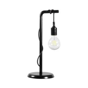 ONLI - Asztali lámpa WIRE 1xE27/15W/230V 50 cm fekete 4853/LGN kép