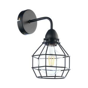 ONLI - Fali lámpa PÓK 1xE27/15W/230V fekete 4859/APP kép