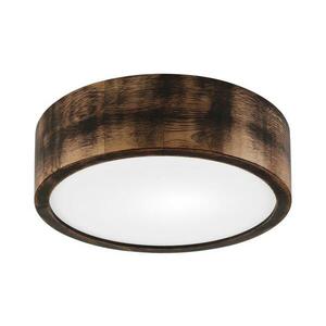 OAK SMOKY mennyezeti lámpa 1xE27/15W/230V, 27, 5 cm, tölgy/sötétbarna LD-PD-6.1/SMOKY kép