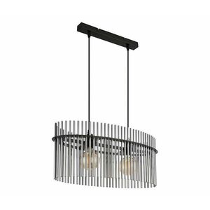 Globo 15698H3 - Csillár zsinóron GORLEY 2xE27/60W/230V fekete 15698H3 kép