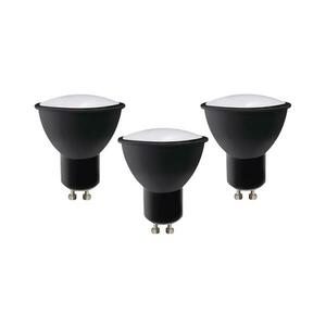 KÉSZLET 3x LED Izzó ECOLINE GU10/6W/230V 4000K fekete - BRILAGI ZD-E3GU06-40 kép