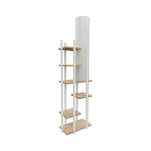 Állólámpa polcokkal VOGUE 1xE27/40W/230V 160 cm fehér 390FLH2156 kép