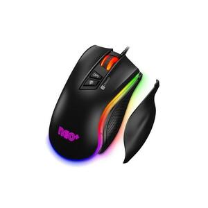 CONNECT IT CMO-3591-BK - vezetékes RGB LED gamer egér, 500-7200 DPI, fekete CMO-3591-BK kép
