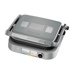 Sencor kontakt grill 2100W/230V matt króm kivitelben 41010152 kép