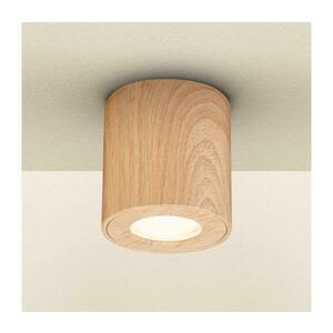BRILAGI - Fürdőszobai spotlámpa MIA 1xGU10/30W/230V 84x80 mm tölgy dekor IP44 WD300-WOOD-IP44-OEM kép