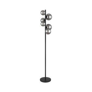 Globo 56133-6S - LED Állólámpa RIHA 6xG9/3, 5W/230V füstös/fekete 56133-6S kép