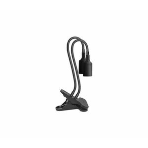 Rugalmas asztali növénylámpa klippel PLANTY 2xE27/30W/230V fekete 004018 kép