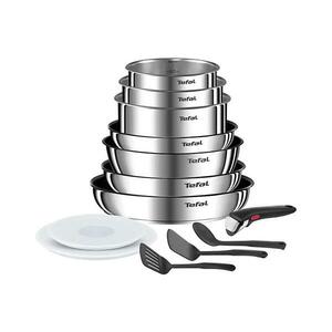 Tefal - 13 részes INGENIO EMOTION rozsdamentes acél edénykészlet L897DS04 kép