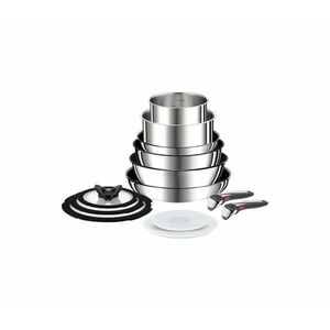 Tefal - INGENIO PREFERENCE ON 13 részes edénykészlet, rozsdamentes acél L9749432 kép