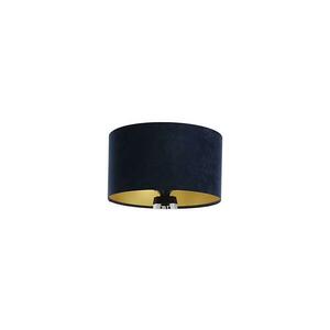Univerzális STANDART E27 lámpabúra, 45 cm, kék/arany D-010-044-45/25-SH kép