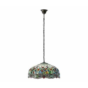 Endon 66148 - Tiffany DRAGONFLY láncos csillár 3xE27/60W/230V, átm. 50 cm 66148 kép