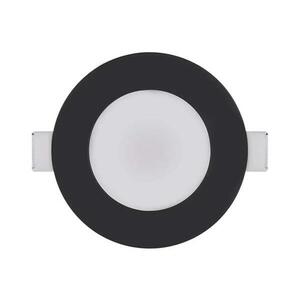 LORI LED fürdőszobai mennyezeti lámpa 4, 5W IP65 2700/4000K fekete ZV1164 kép
