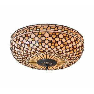 Endon 64276 - Mennyezeti lámpa Tiffany MILLE FEUX 2xE27/60W/230V átm. 45 cm 64276 kép
