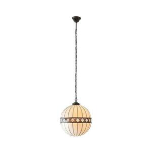 Endon 67045 - Tiffany FARGO láncos csillár 1xE27/60W/230V, átm. 40 cm 67045 kép