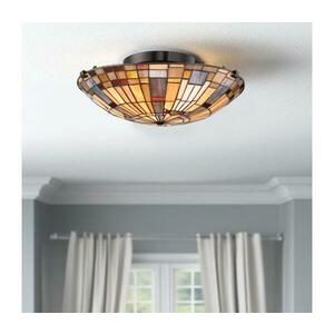 Elstead Quoizel QZ-INGLENOOK-F-SMALL - Mennyezeti lámpatest INGLENOOK 2xE27/60W/230V átm. 40, 7 cm QZ-INGLENOOK-F-SMALL kép