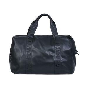 Childhome - Pelenkázótáska MOMMY BAG LEATHER fekete CWMBBSLBL kép