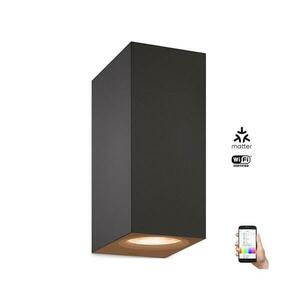WiZ -LED RGBW Dimmelhető fali lámpa UP&DOWN 2xGU10/4, 7W/230V fekete Wi-Fi 8719514554610 kép