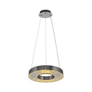 JESI LED csillár kábelen 35W/230V 3000K átm. 40 cm ezüst 701CHD1389 kép