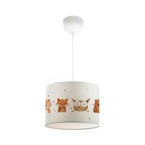 Gyermek csillár CANDY 1xE27/40W/230V fehér/barna 780SGN4657 kép