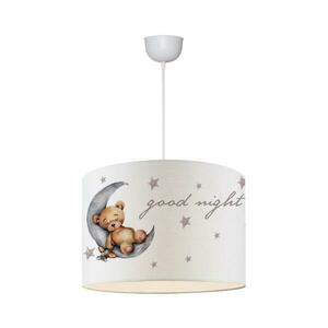 Gyerekszobai csillár CANDY 1xE27/40W/230V fehér/barna 780SGN4671 kép