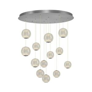 LED csillár kábelen CREMONA 13xLED/5W/230V 3000K matt króm 414LRC1377 kép