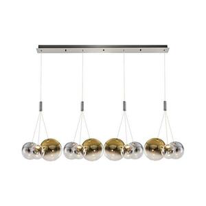 ENNA LED kábeles csillár 12xG9/5W/230V 3000K füstszínű/arany 414LRC1474 kép