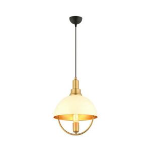 Kábeles csillár MONZA 1xE27/40W/230V átm. 30 cm krémszínű/arany 518LMS1125 kép