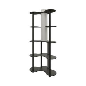 Állólámpa polcokkal NOTO 1xE27/40W/230V fekete 666PTR1118 kép