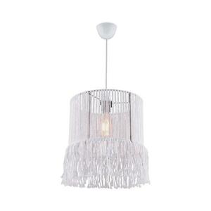 Kábelcsillár NESS MACRAME 1xE27/40W/230V fehér 390FLH1851 kép