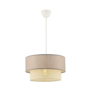 Zsinóros csillár ECHO 1xE27/60W/230V bézs/krémszínű 390FLH2516 kép