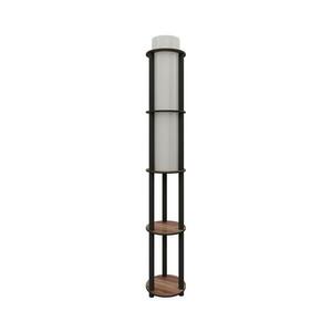 NOTO polcos állólámpa, 1xE27/40W/230V, barna/fekete 666PTR1110 kép