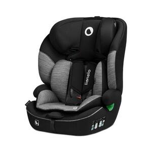 Lionelo - LEVI i-Size gyerekülés, 76–150 cm, fekete/szürke 5903771706216 kép