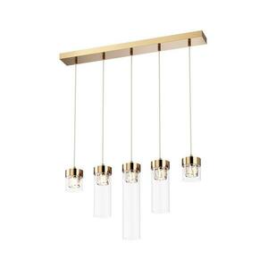 Zuma Line P0389-05E-F7AC - Kristálycsillár zsinóron GEM 5xG9/28W/230V P0389-05E-F7AC kép
