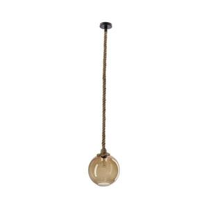 Függeszték kábellel SHEDON 1xE27/40W/230V füstös bézs 31-45225 kép