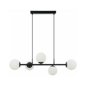 Kábeles csillár MADDIE 5xE14/5W/230V fekete LM-5.274/CZARNY kép