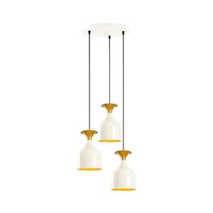 SIVANI kábelcsillár 3xE27/40W/230V fehér/réz 536NTD1144 kép