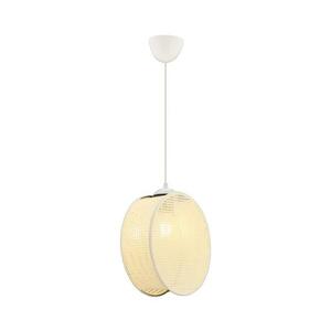 DRUM zsinóros függőlámpa 1xE27/60W/230V krémszínű 390FLH2530 kép