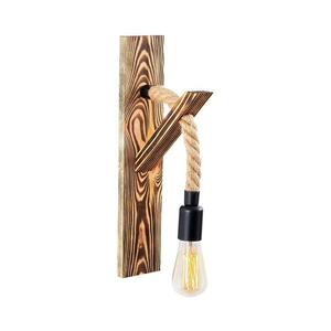 EREBOS fali lámpatest 1xE27/40W/230V barna 521SHN2129 kép