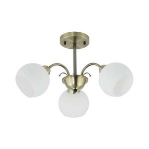 Rudas csillár NESTOR 3xE27/40W/230V sárgaréz 33-34939 kép