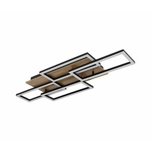 Globo 67359-40 - LED dimmelhető mennyezeti lámpa JEFFRY 40W/230V 32, 5x87, 5 cm barna/fekete+távirányító 67359-40 kép