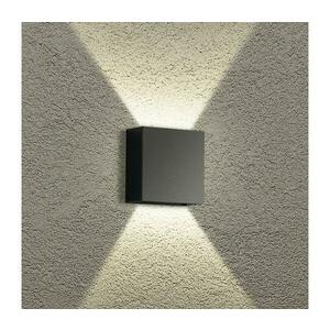 BRILAGI - LED kültéri fali lámpatest DOUBLERAY LED/4W/230V fekete IP65 BRI245 kép