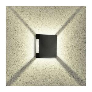 BRILAGI - LED kültéri fali lámpa QUADRAY LED/4W/230V fekete IP65 BRI247 kép