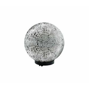 EGLO 91638 - Kültéri lámpa TERRALUNA 1 1xE27/18W fekete / fehér IP44 91638 kép