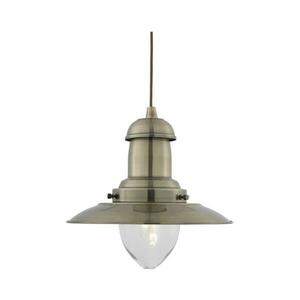 Searchlight 4301AB - FISHERMAN kábeles csillár 1xE27/60W/230V sárgaréz 4301AB kép