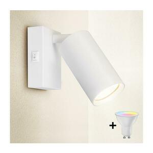 BRILAGI - LED dimmelhető fali spotlámpa SELE 1xGU10/4, 8W/230V fehér BG1373+AI2382 kép