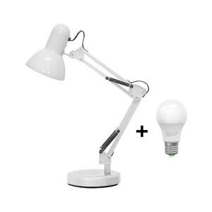 BRILAGI - LED Asztali lámpa ROMERO 1xE27/10W/230V fehér BG0260 + BG0208 kép