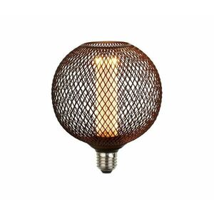 Searchlight 26003BK - Dekoratív LED izzó WIRE MESH E27/4, 5W/230V 2700K 26003BK kép