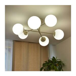 MOON felületre szerelhető csillár 6xE27/15W/230V krémszínű W-2022+8020/6 SAND kép