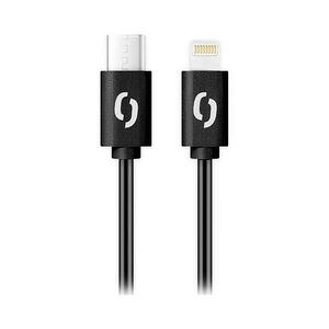 Aligator DATKP56 - USB-kábel USB-C / Lightning 30 W Power Delivery 0, 5 m fekete DATKP56 kép