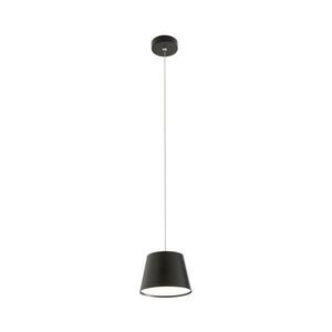 Redo 01-1496 - kábelre függesztett LED csillár LOLLI LED/6W/230V átm. 14 cm fekete 01-1496 kép
